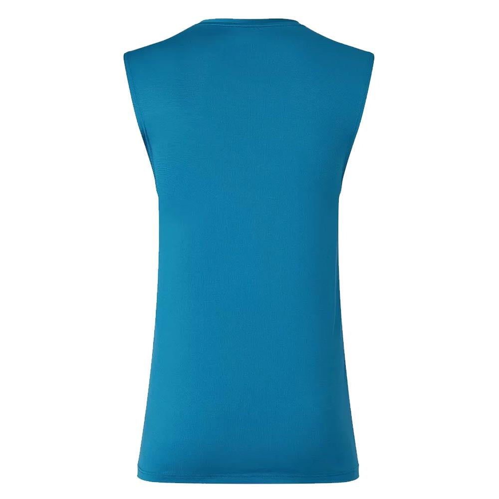 2022-2023 Scarlets Training Vest (Blue) Product - Sleeveless Castore   