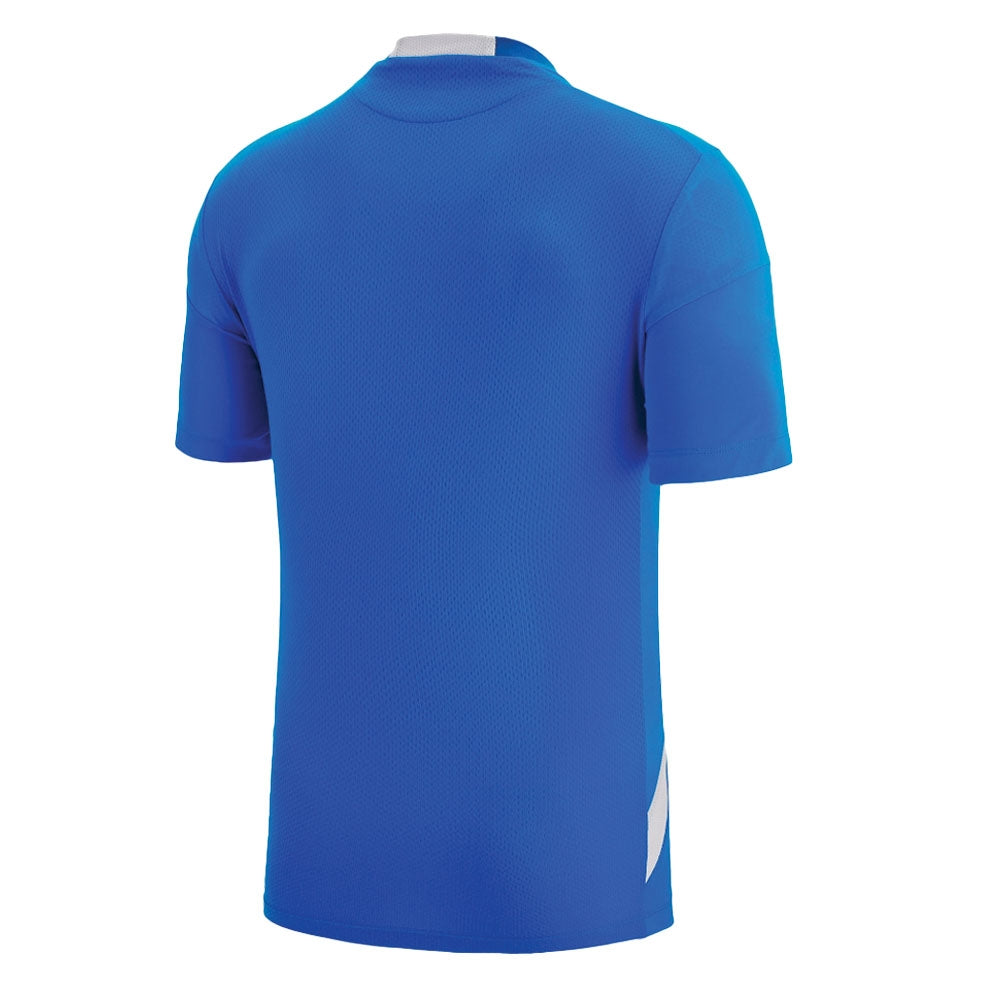 2022-2023 Italy Rugby Training Shirt (Blue) Product - Training Shirts Macron   