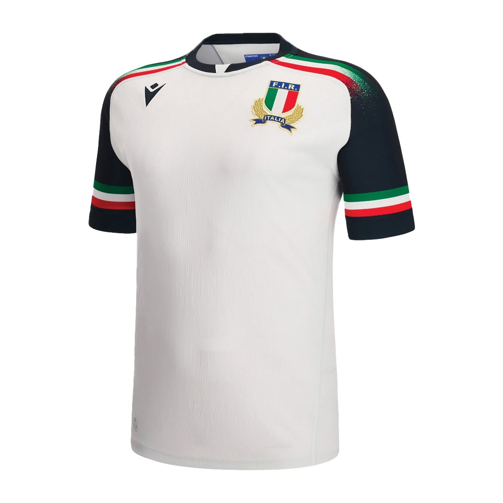 2022-2023 Italy Away Replica Rugby Shirt Product - Football Shirts Macron   