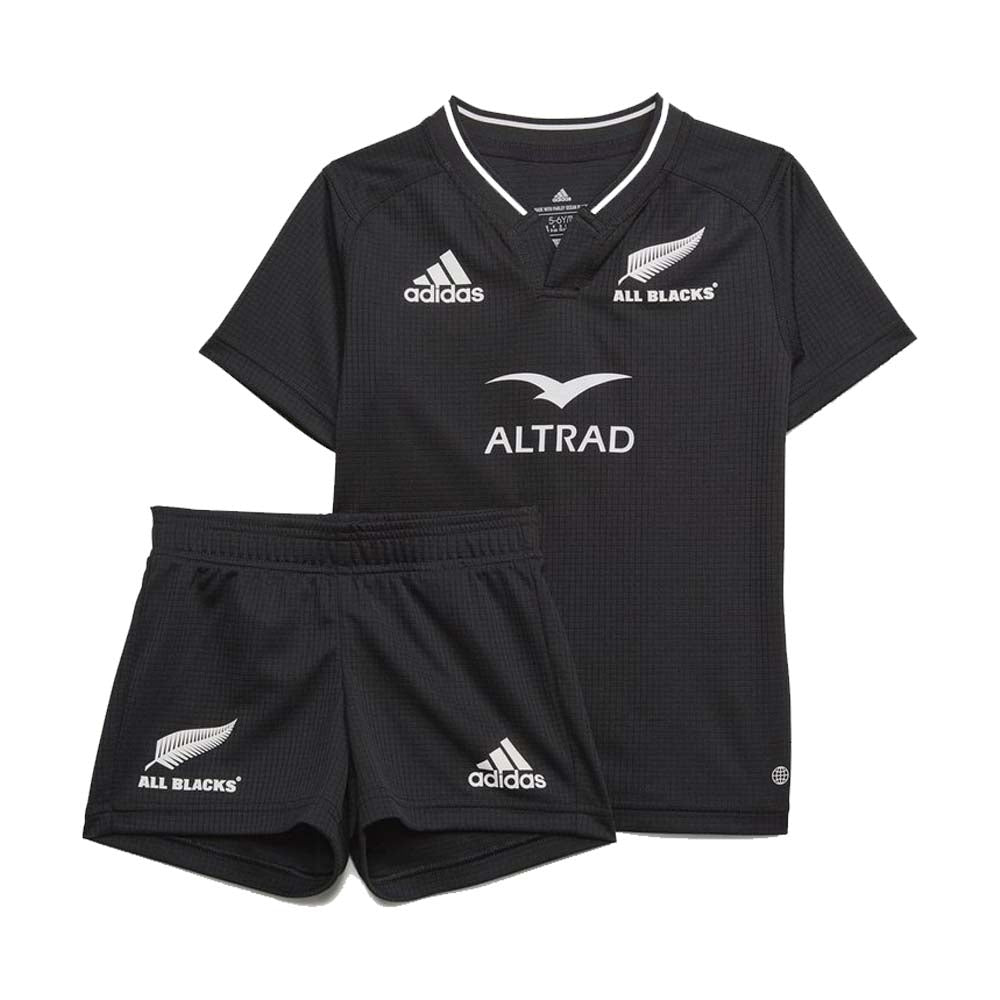 2022-2023 New Zealand All Blacks Home Mini Kit Product - Football Shirts Adidas   