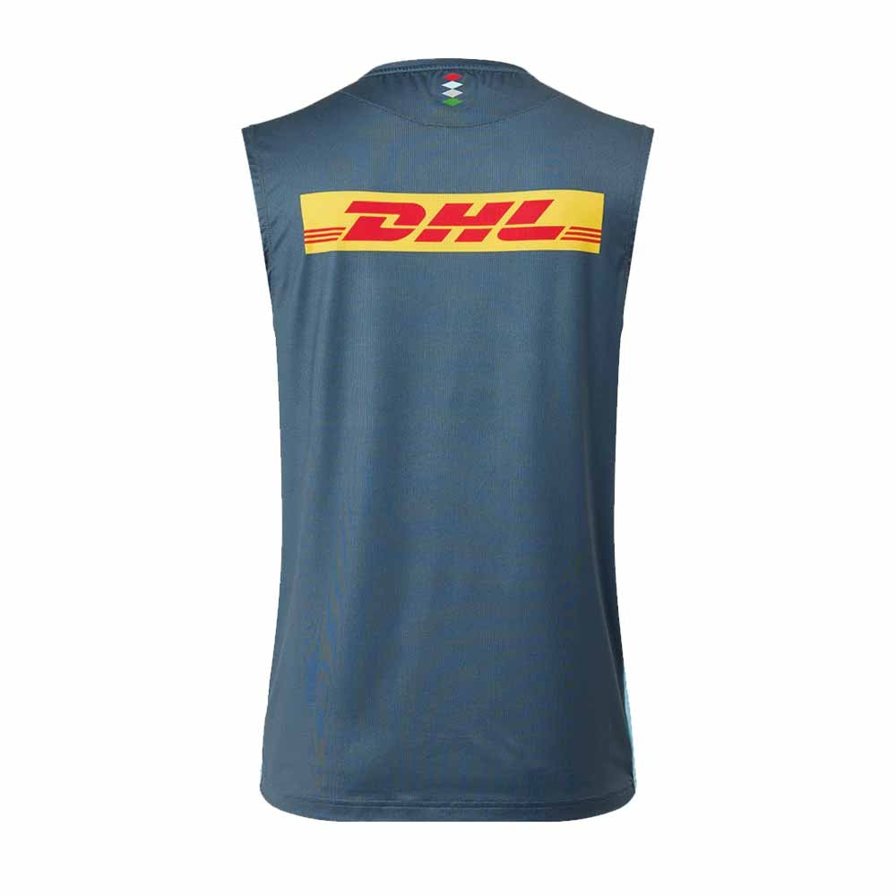 2022-2023 Harlequins Training Vest (Dark Slate) Product - Sleeveless Castore   