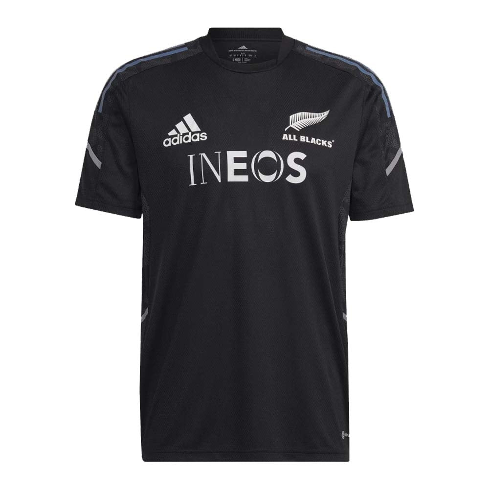 2022-2023 New Zealand All Blacks Performance Tee (Black) Product - Training Shirts Adidas   