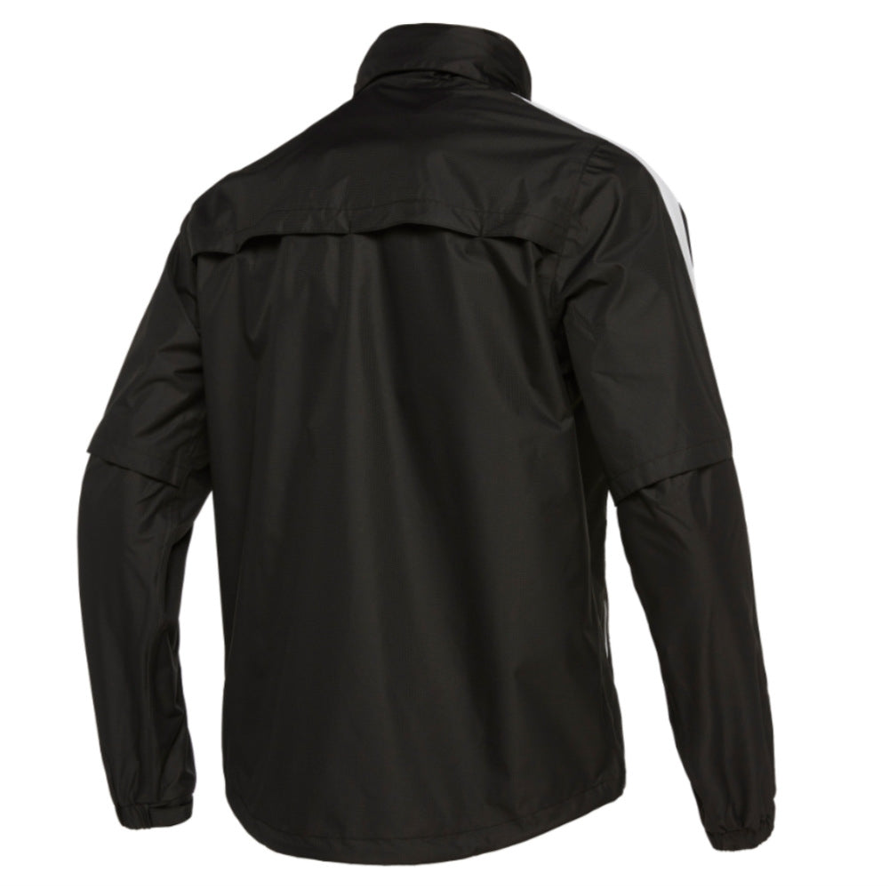 2022-2023 Glasgow Warriors Waterproof Jacket (Black) Product - Jackets Macron   