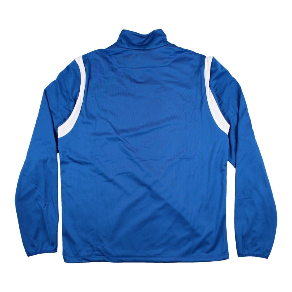 2022-2023 Italy Rugby Half Zip Training Top (Blue) Product - Training Tops Macron   