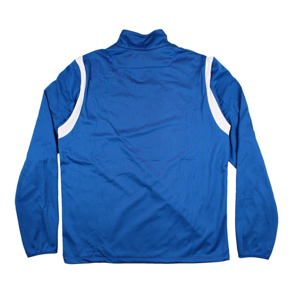 2022-2023 Italy Rugby Half Zip Training Top (Blue) Product - Training Tops Macron   