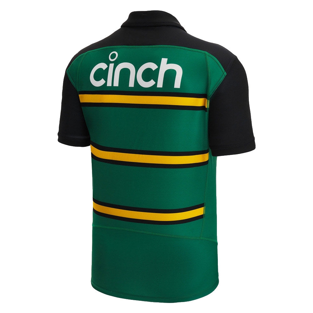2022-2023 Northampton Saints Home Rugby Shirt (Your Name) Product - Hero Shirts Macron   