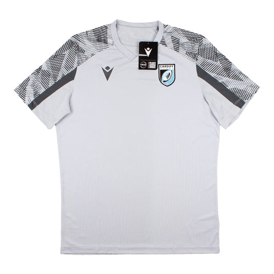2022-2023 Cardiff Rugby Training Poly Dry Shirt (Grey)_0