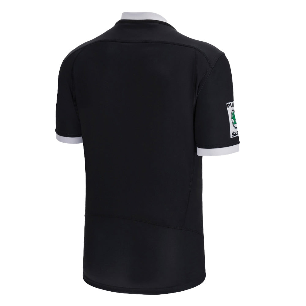 2022-2023 Newcastle Falcons Home Rugby Shirt (Your Name) Product - Hero Shirts Macron   