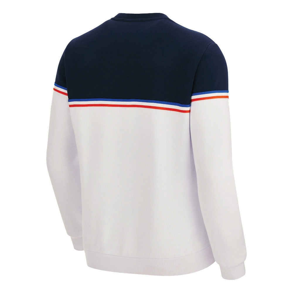 Macron RWC 2023 Cotton Roundneck Rugby Sweatshirt (Navy-White) Product - Sweat Tops Macron   