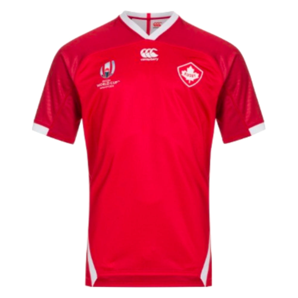 2023 Canada RWC Home Rugby Shirt Product - Football Shirts Macron   