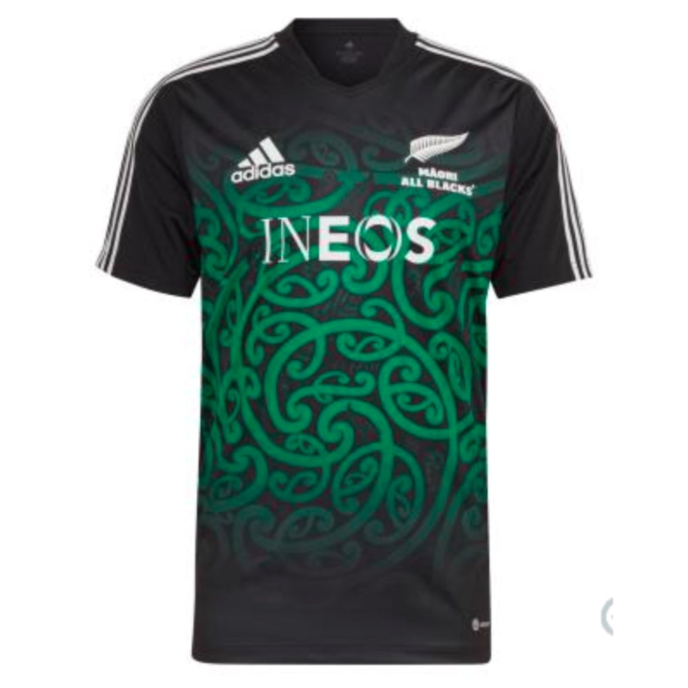 2022-2023 Maori Performance Tee (Black) Product - Training Shirts Adidas   