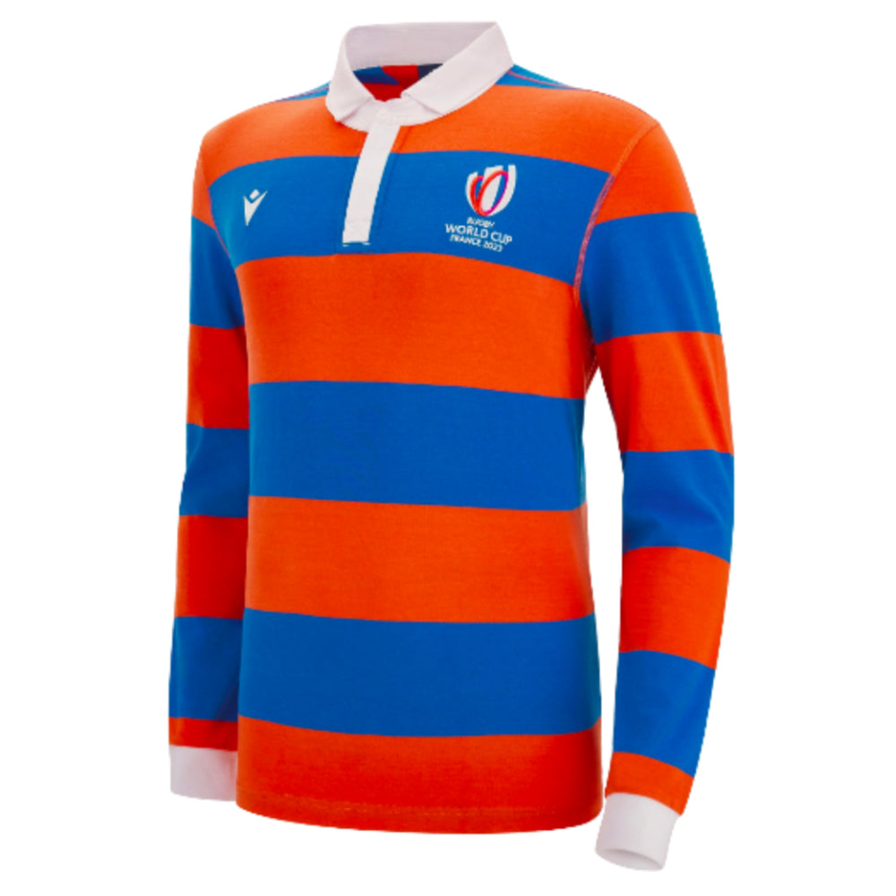 RWC 2023 Hooped LS Rugby Jersey (Blue)_0