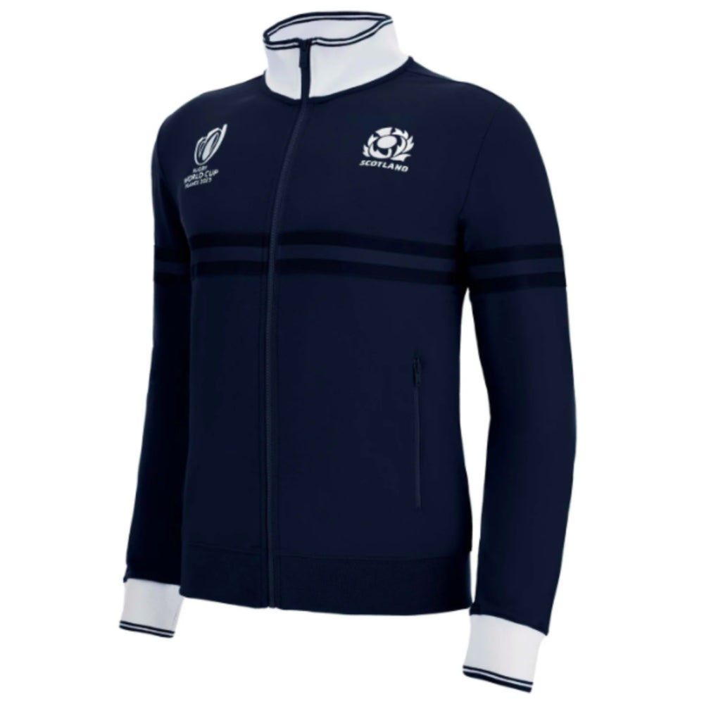 Scotland RWC 2023 Rugby Track Jacket (Navy) Product - Jackets Macron   