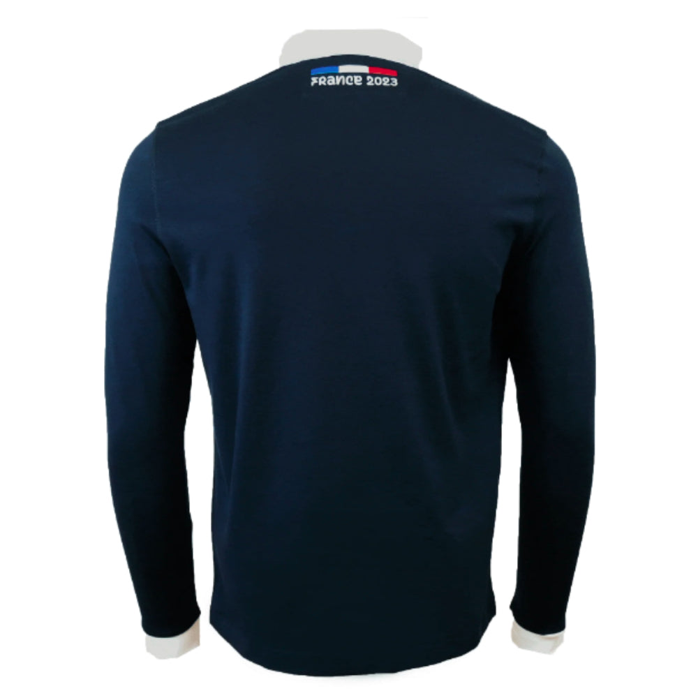 RWC 2023 Rugby Cotton Polo Shirt (Navy) Product - Polo Shirts Macron   