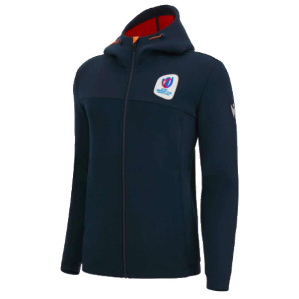 Macron RWC 2023 Rugby Thermo Bonded Jacket (Navy) Product - Jackets Macron   