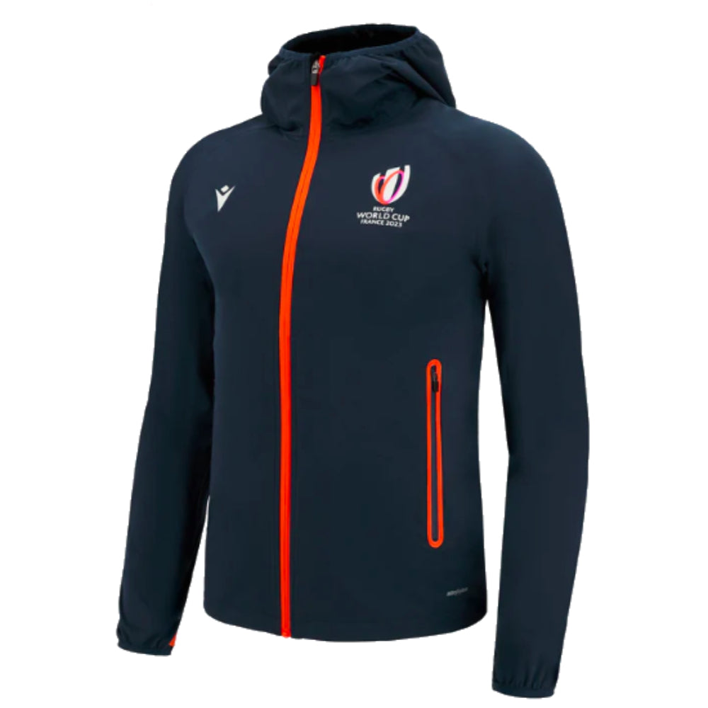 RWC 2023 Rugby Rain Jacket (Navy) Product - Jackets Macron   
