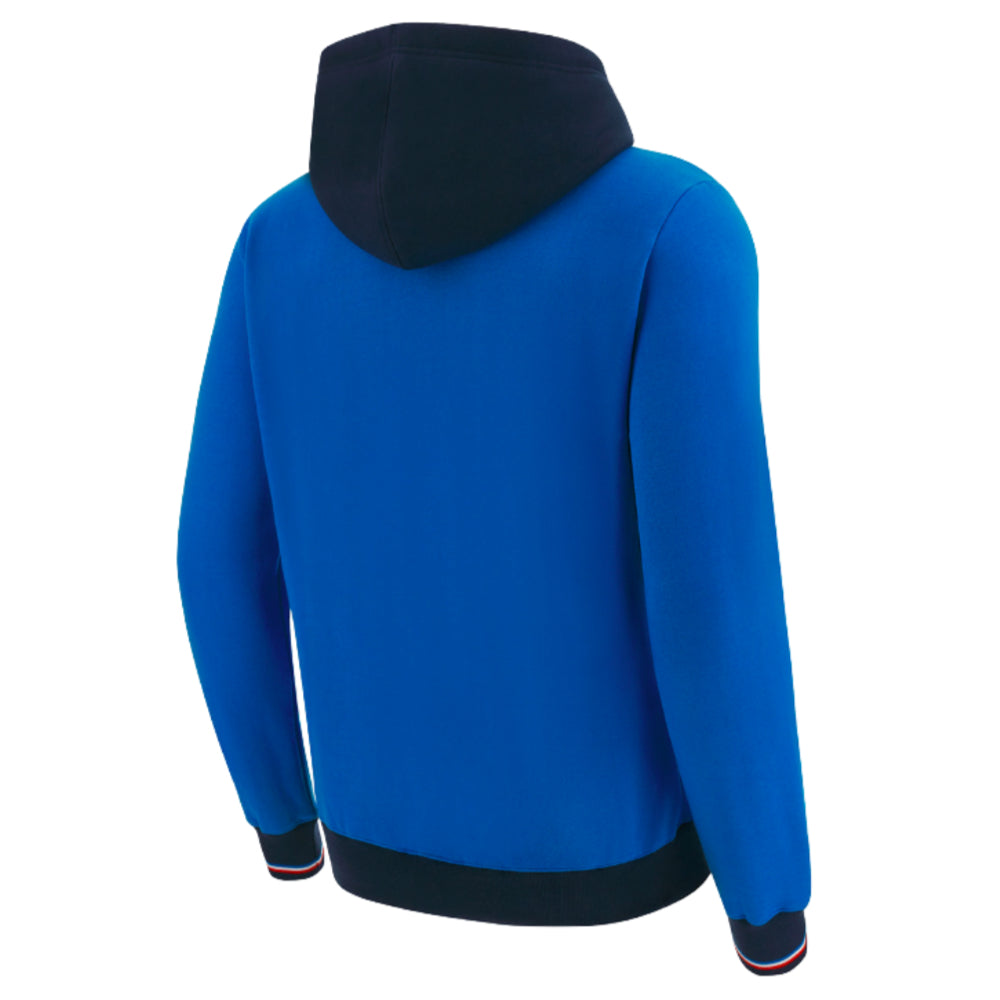 Macron RWC 2023 Rugby Pullover Hoodie (Blue)_1