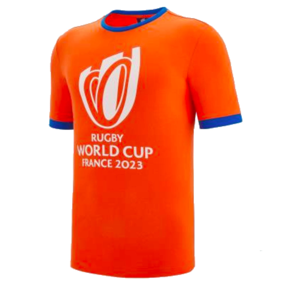 Macron RWC 2023 Rugby Tee (Orange) Product - T-Shirt Macron   