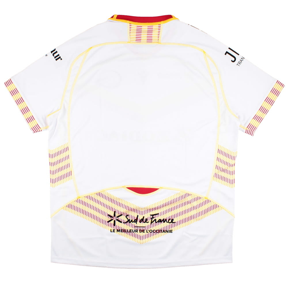 2022-2023 Dragons Catalans Home Rugby Shirt (Your Name)_1