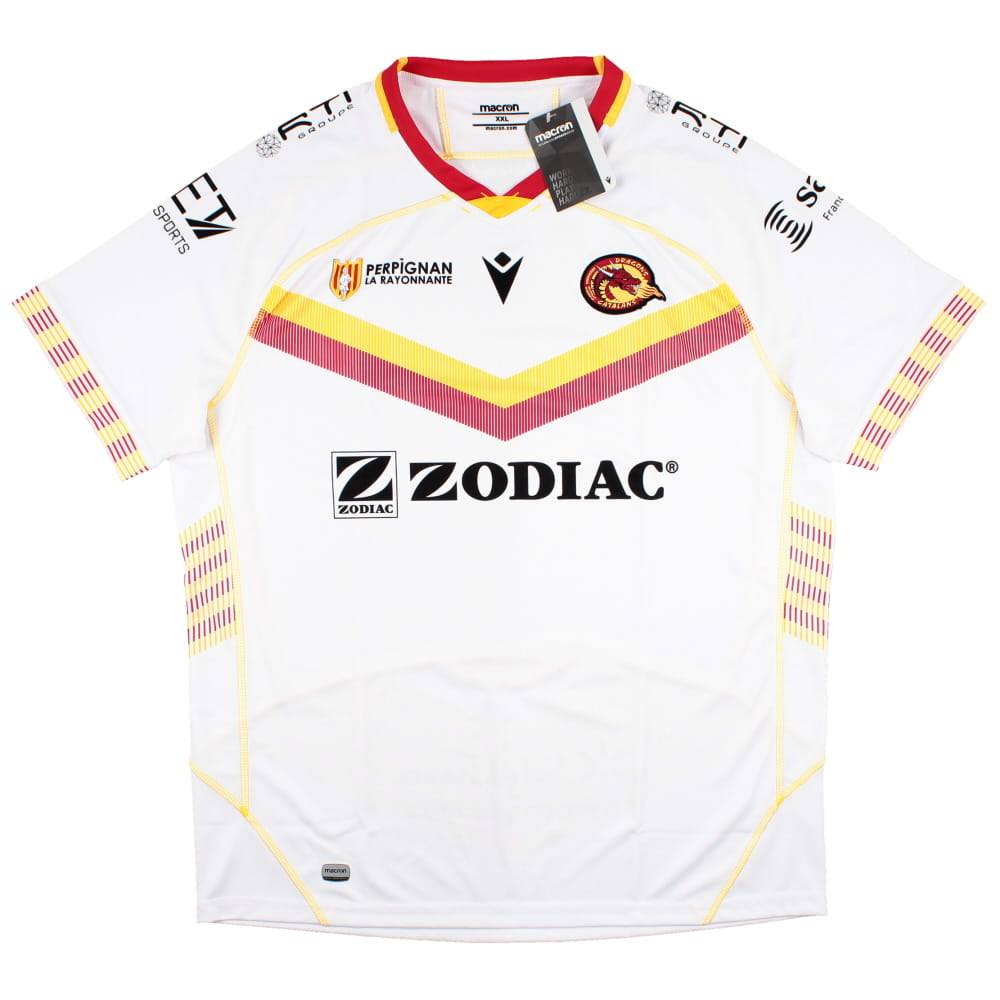 2022-2023 Dragons Catalans Home Rugby Shirt