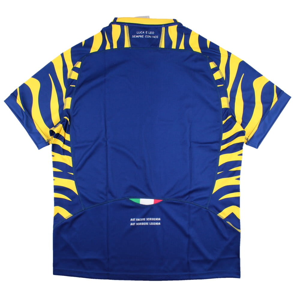 2022-2023 Zebre Rugby Club Home Shirt Product - Football Shirts Macron   