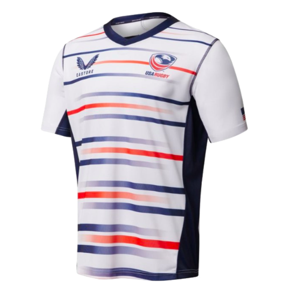 2022-2023 USA Rugby Mens Home Jersey Product - Football Shirts Castore   