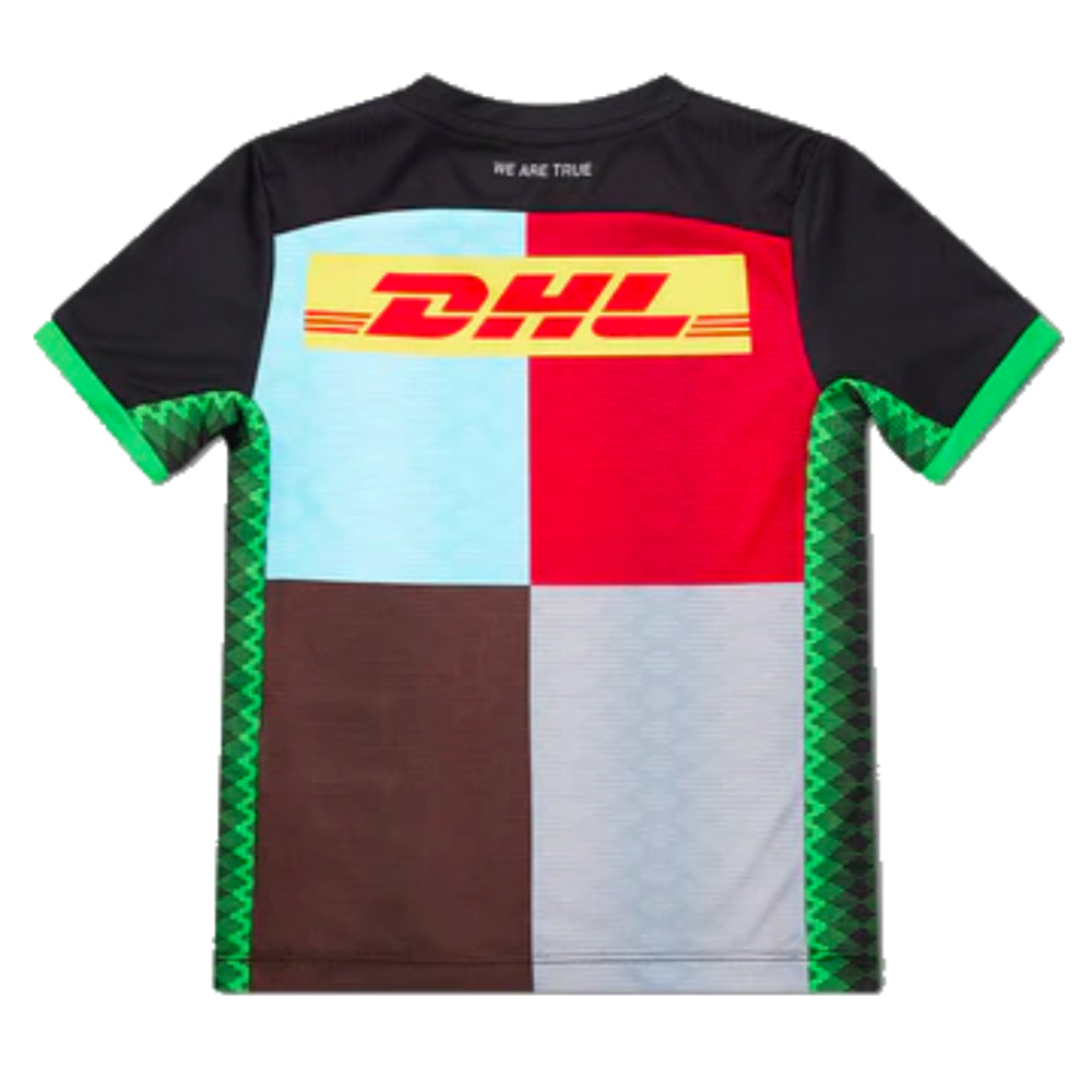 2022-2023 Harlequins Infants Home Rugby Kit (Your Name) Product - Hero Shirts Castore   