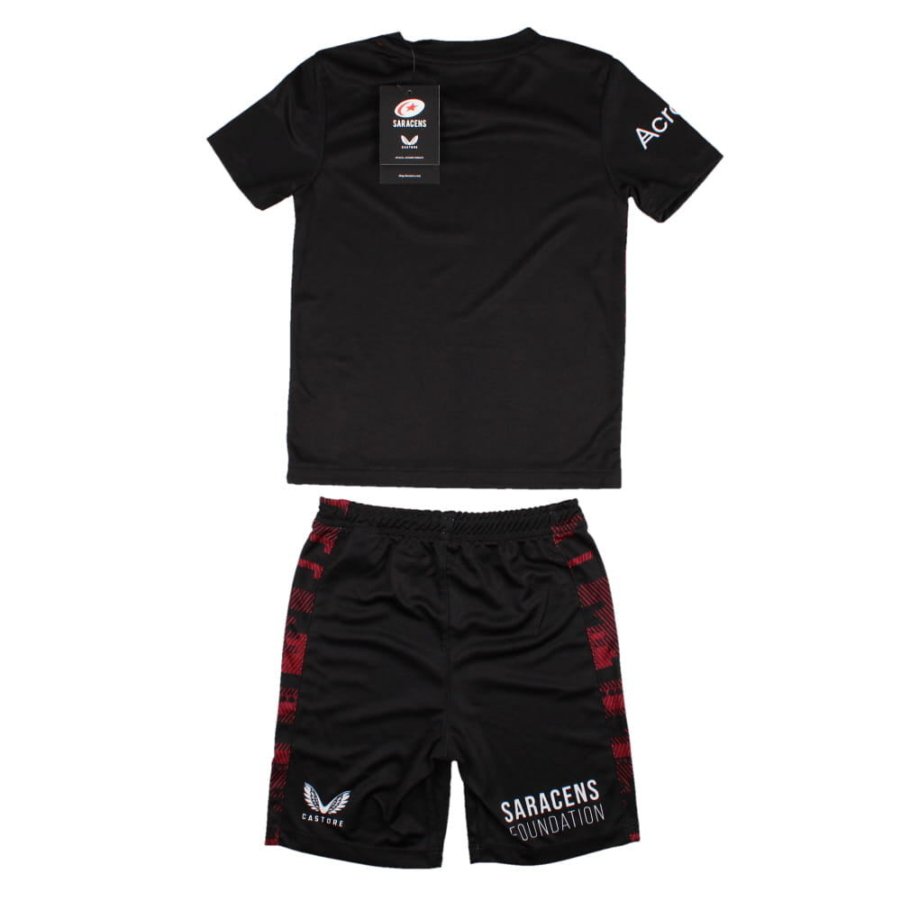2022-2023 Saracens Infant Home Rugby Kit (Your Name)_1