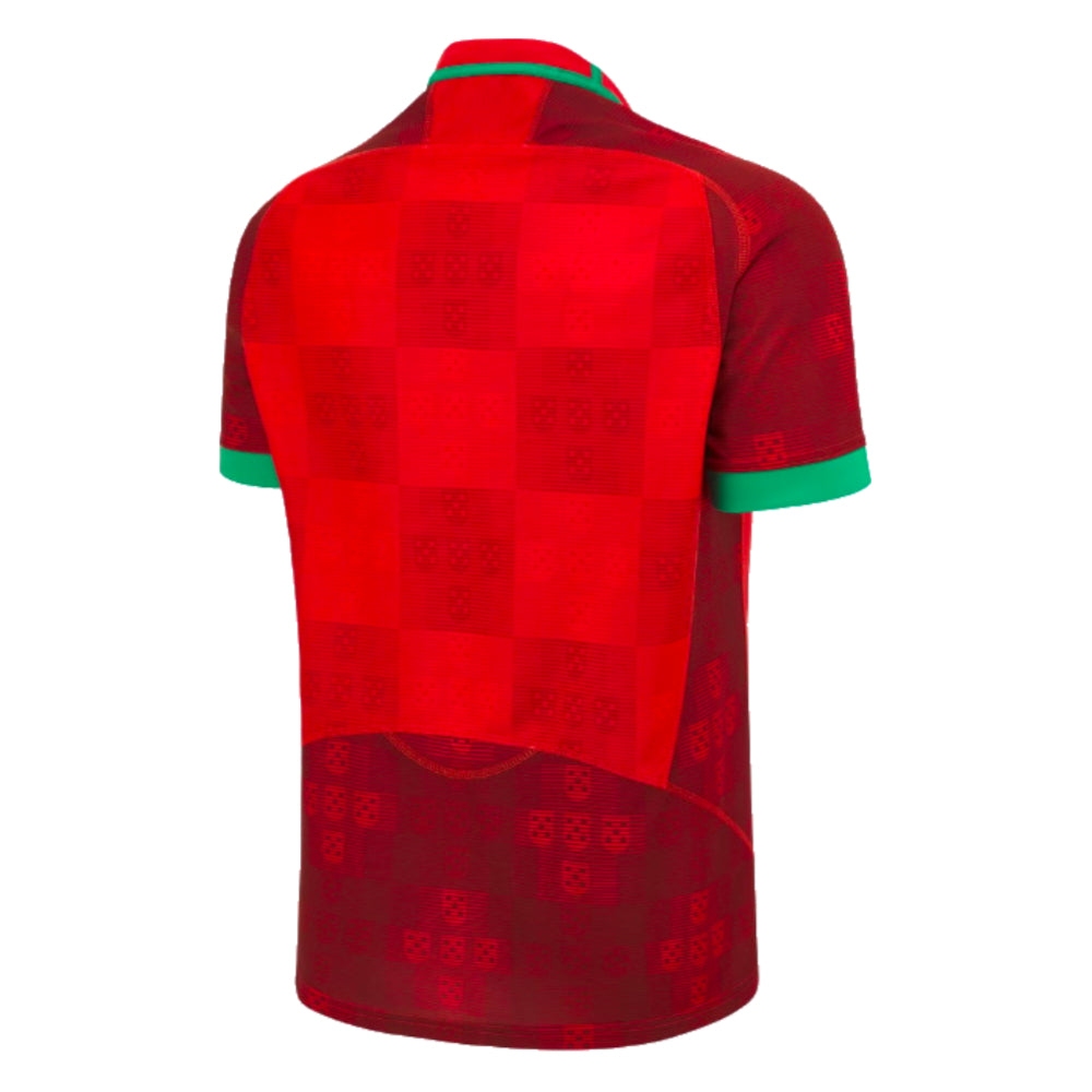 Portugal RWC 2023 Home Replica Rugby Shirt (Your Name) Product - Hero Shirts Macron   