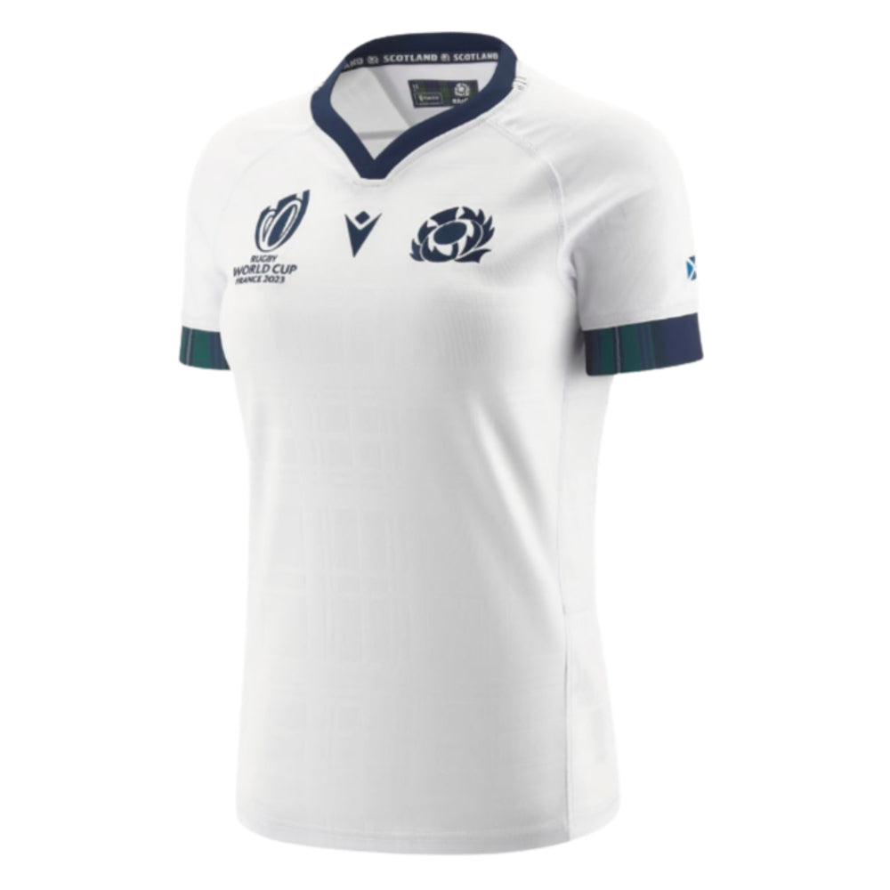 Scotland RWC 2023 Away Replica Rugby Shirt (Ladies) Product - Football Shirts Macron   