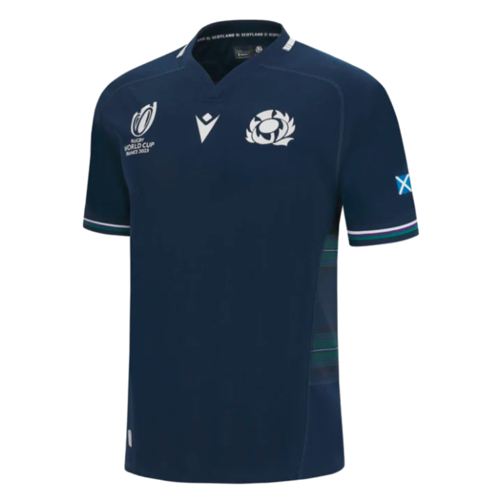Scotland RWC 2023 Home Replica Rugby Shirt Product - Football Shirts Macron   
