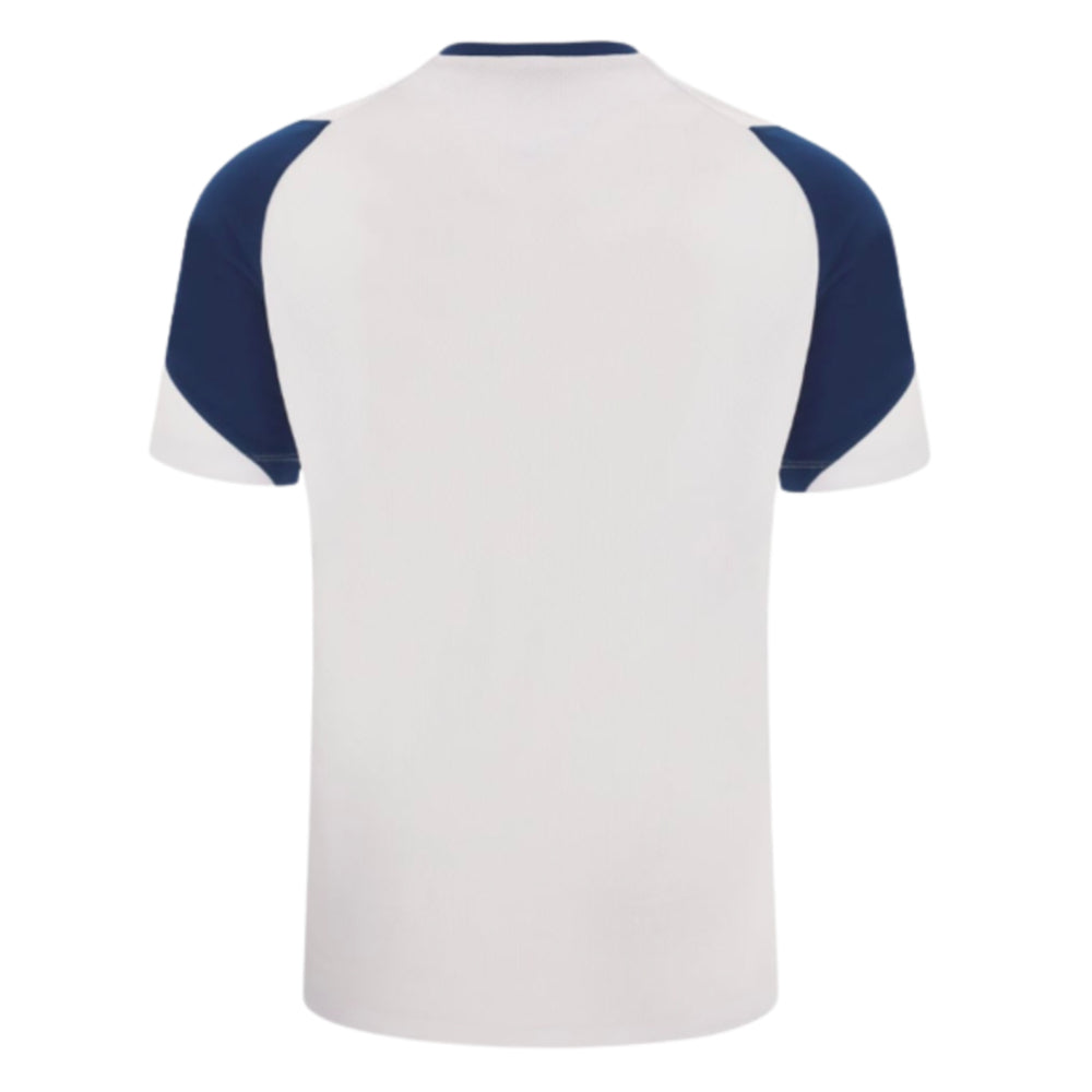 Scotland 2023 RWC Poly Training Shirt (White) - Kids Product - Training Shirts Macron   