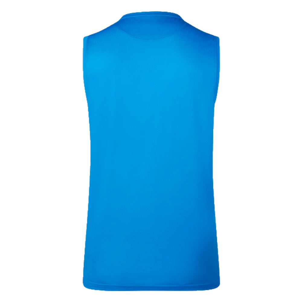 2023-2024 Leinster Training Vest (Blue) Product - Sleeveless Castore   