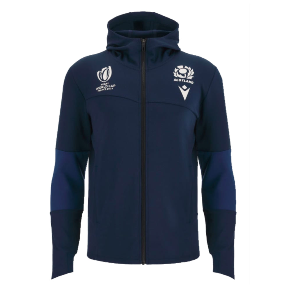 Scotland RWC 2023 Rugby Anthem Jacket (Navy) Product - Jackets Macron   