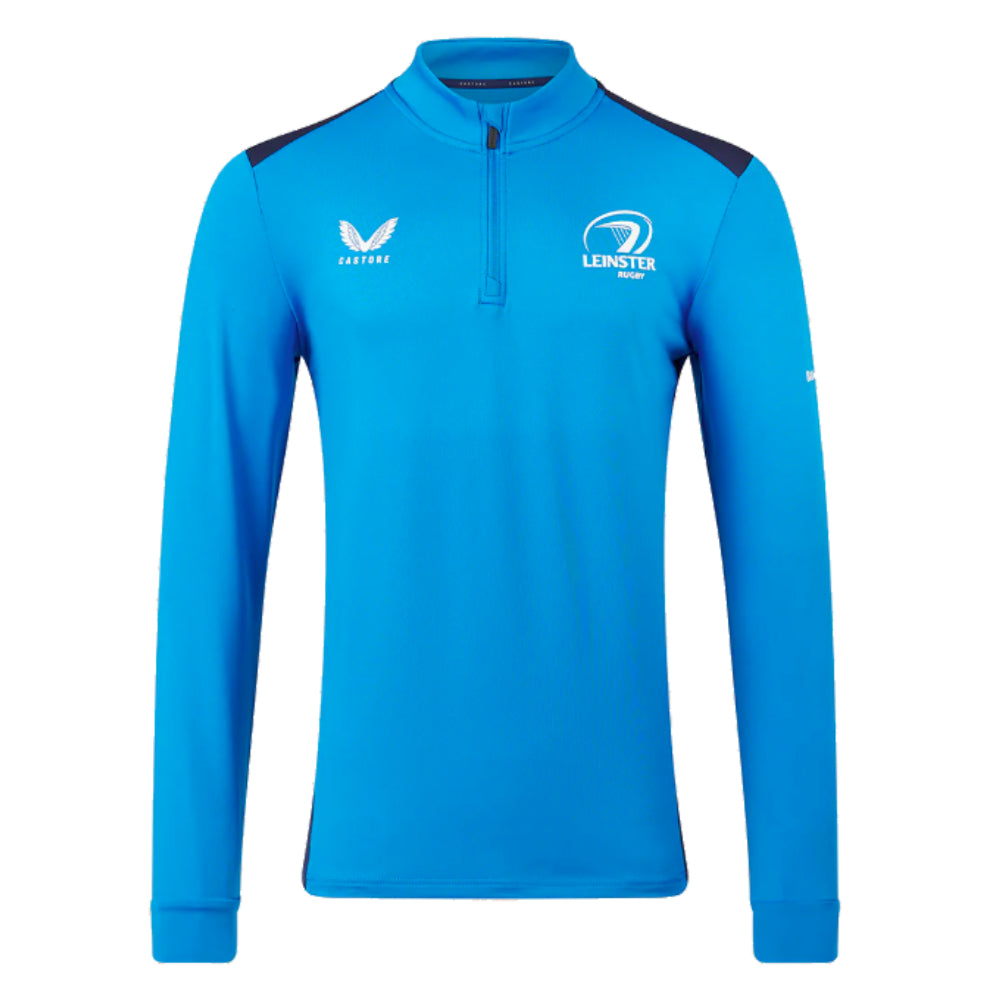 2023-2024 Leinster Quarter Zip Midlayer Top (Blue)_0