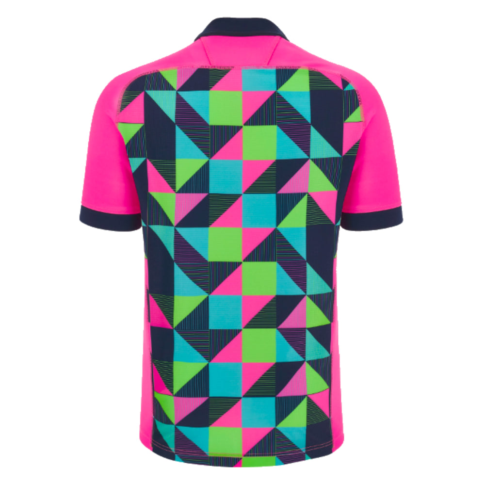 Scotland RWC 2023 Rugby Training Jersey (Neon) Product - Training Shirts Macron   