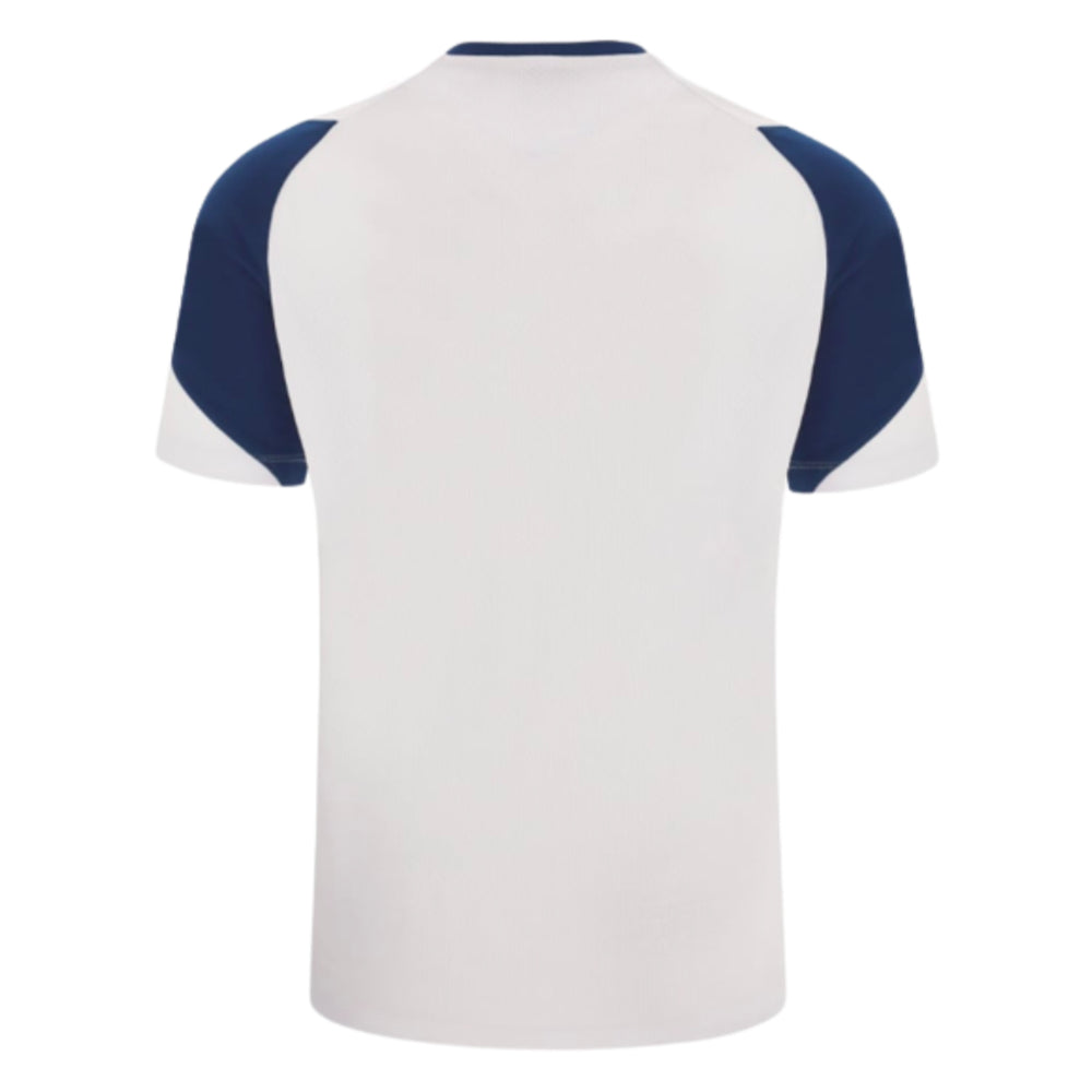 Scotland RWC 2023 Rugby Training T-Shirt - White (Your Name) Product - Hero Shirts Macron   