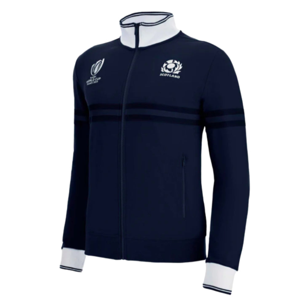 Scotland RWC 2023 Track Jacket - Navy (Kids) Product - Jackets Macron   