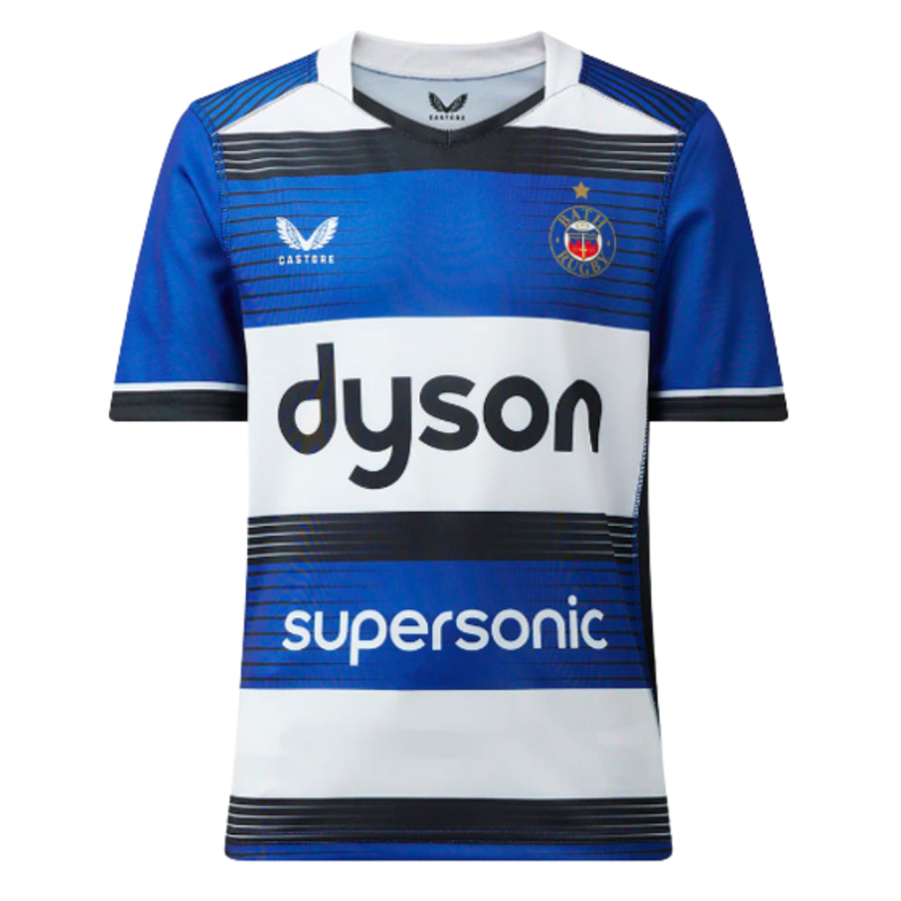 2023-2024 Bath Rugby Home Shirt (Kids) Product - Football Shirts Castore   
