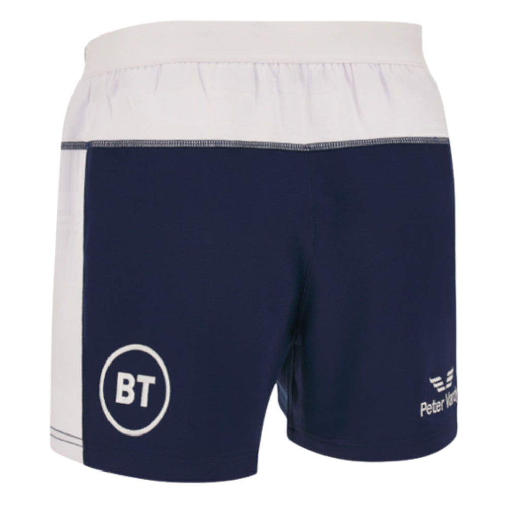 2023-2024 Scotland Away Rugby Shorts (Navy) Product - Shorts Macron   