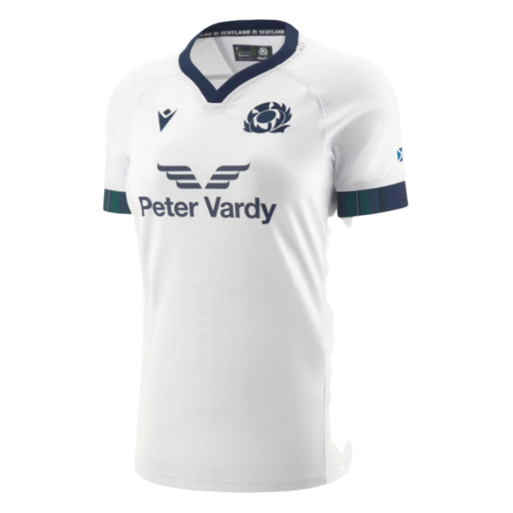 2023-2024 Scotland Away Rugby Poly Replica Shirt (Ladies) Product - Football Shirts Macron   