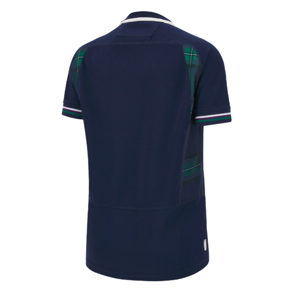 2023-2024 Scotland Rugby Home Poly Replica Shirt (Ladies) Product - Football Shirts Macron   