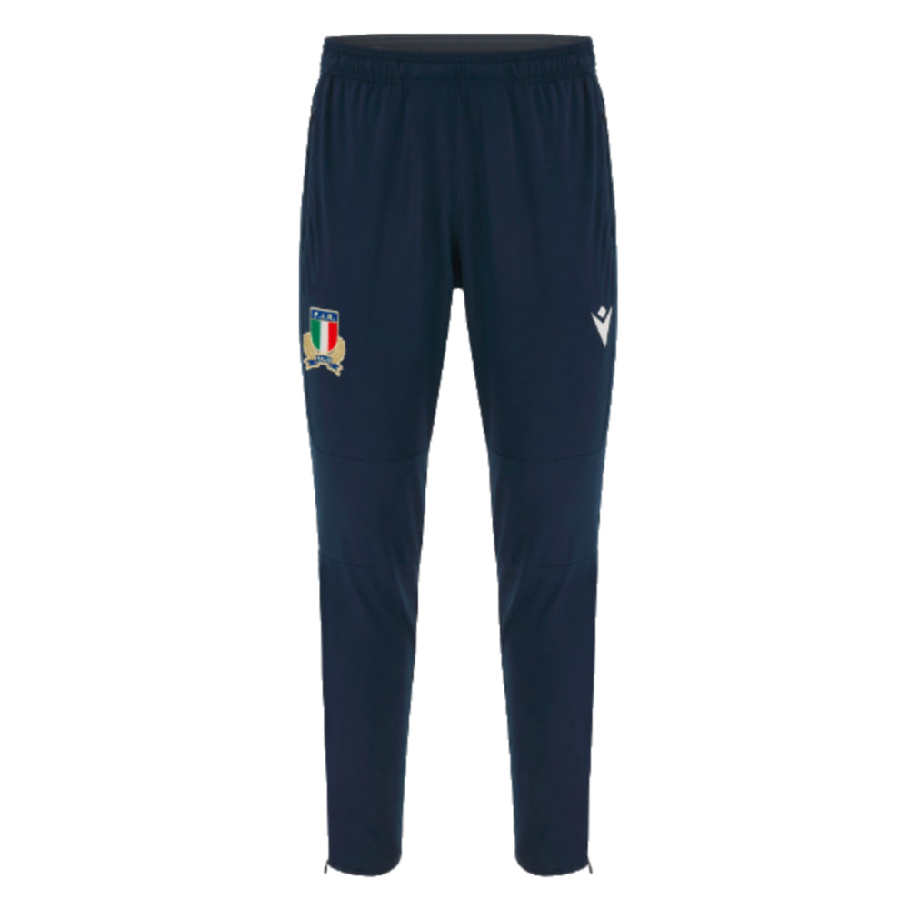 2023-2024 Italy Rugby Training Pants (Navy) Product - Pants Macron   
