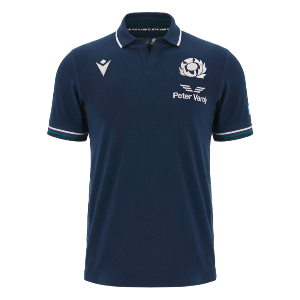 2023-2024 Scotland Home Cotton Rugby Shirt Product - Football Shirts Macron   