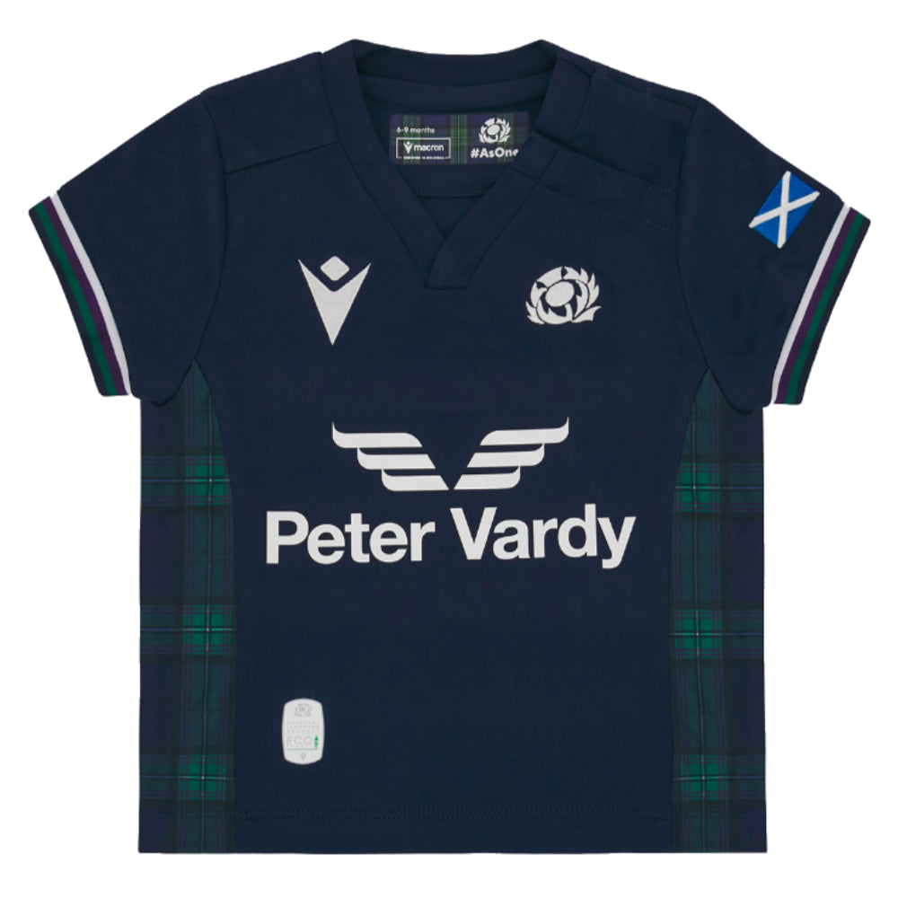 2023-2024 Scotland Home Baby Rugby Shirt Product - Football Shirts Macron   