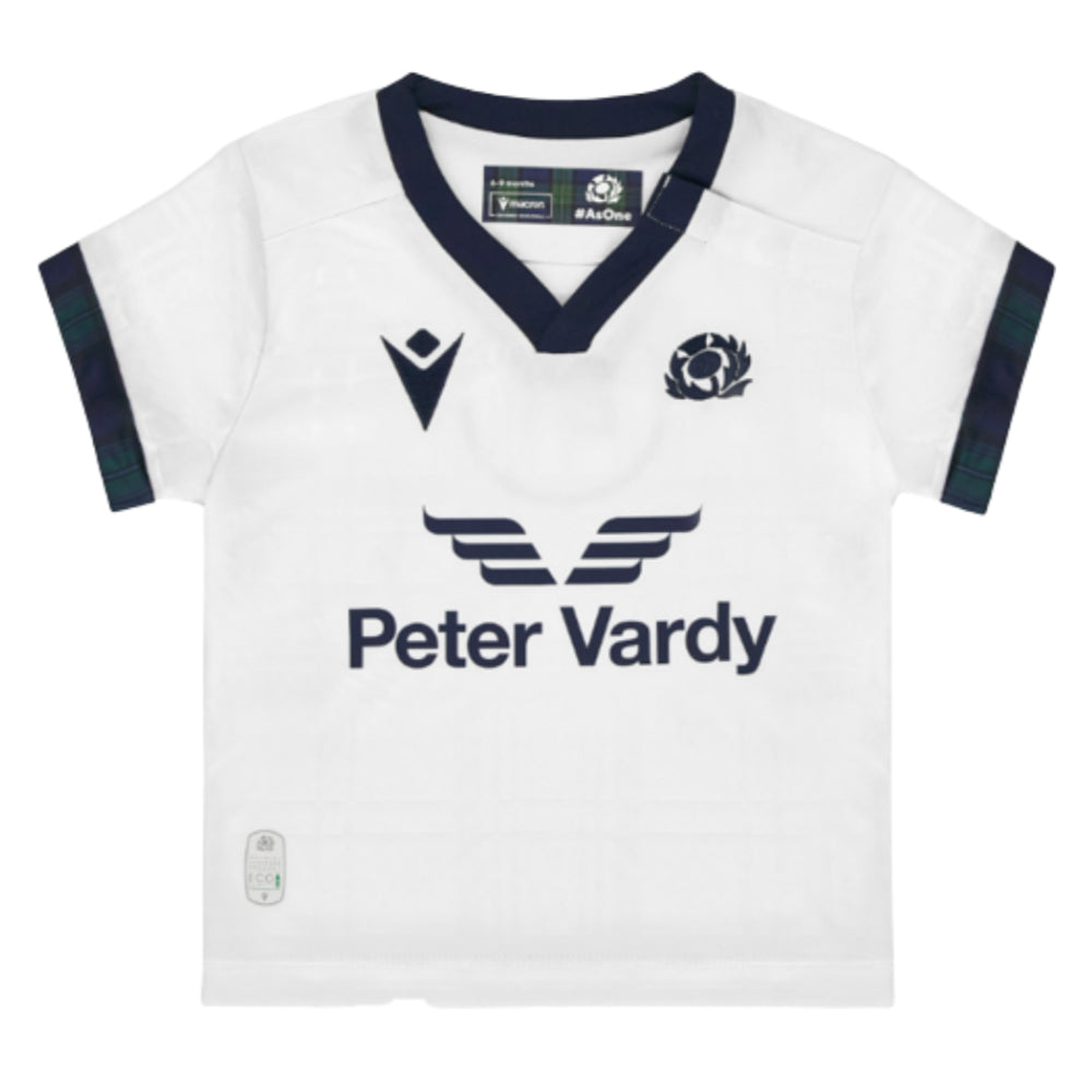 2023-2024 Scotland Away Baby Rugby Shirt Product - Football Shirts Macron   