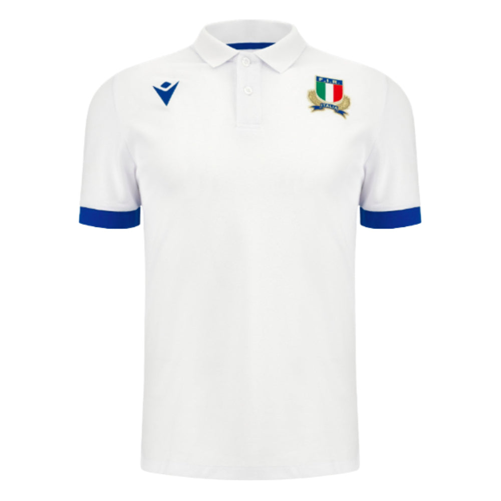 2023-2024 Italy Rugby Cotton Away Shirt Product - Football Shirts Macron   