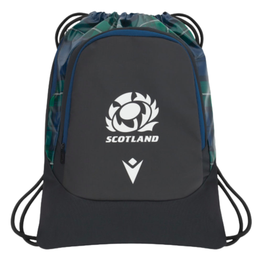 2023-2024 Scotland Rugby Gym Bag (Black) Product - Bags Macron   