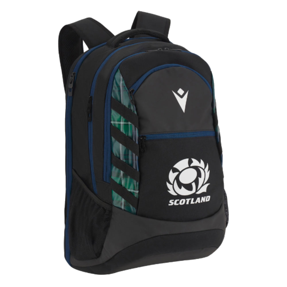 2023-2024 Scotland Rugby Backpack (Black) Product - Bags Macron   