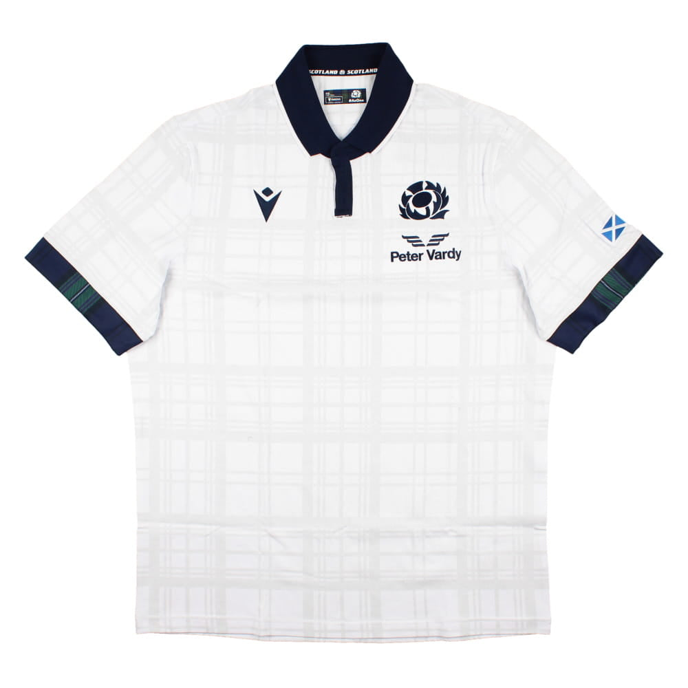 2023-2024 Scotland Away Cotton Rugby Shirt Product - Football Shirts Macron   